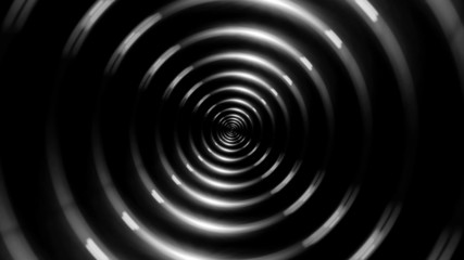 Wall Mural - double ring lens flare animated background