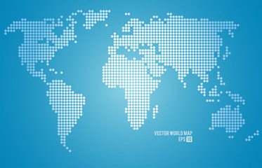 Vector world map