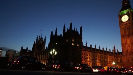 Fototapete - Palace of Westminster, include big ben, pan