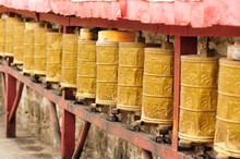 Tibetan Prayer Wheels 