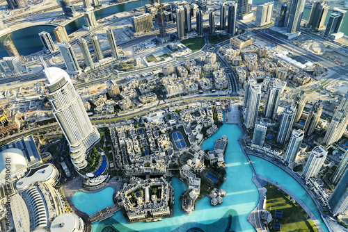 Tapeta ścienna na wymiar DOWNTOWN DUBAI