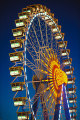 Wall Mural - Riesenrad am Oktoberfest in München