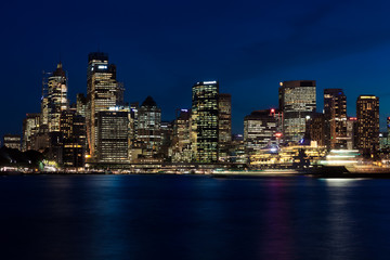 Fototapete - Sydney Skyline by Night