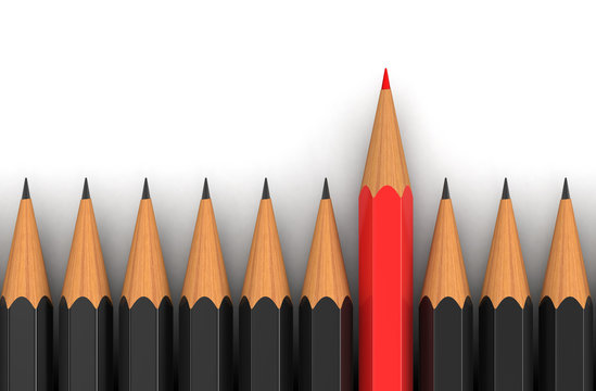 Pencils (clipping path included)