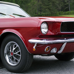 Canvas Print - Ford Mustang car