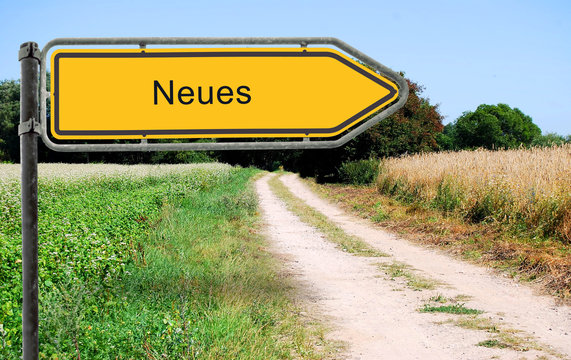Strassenschild 21 - Neues