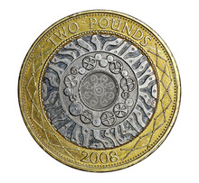 British Two Pound Coin
