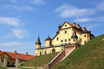 Ancient Nesvizhsky Castle in Nesvizh