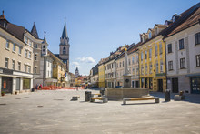 Main Street In Kranj, Slovenia