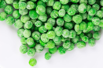 Sticker - frozen Green Peas.