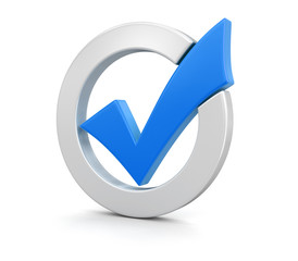 Poster - Check Mark (clipping path included)