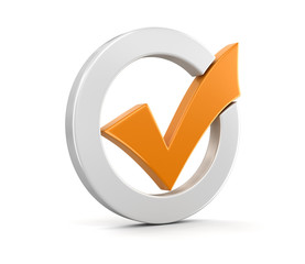 Poster - Check Mark (clipping path included)