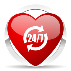 Poster - service valentine icon