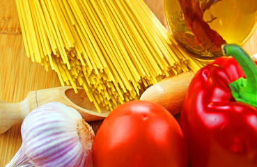 Italian food background