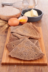 Poster - buckwheat crepe