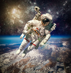 Wall Mural - astronaut outer spac elements of this image furnished by nasa.
