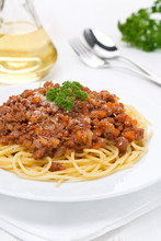 Portion Of Spaghetti Bolognese