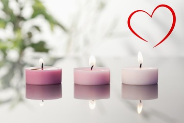 Poster - Composite image of heart