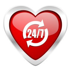 Aufkleber - service valentine icon