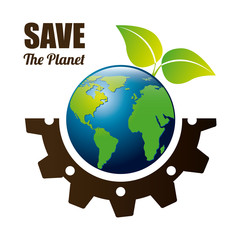 Wall Mural - save the planet