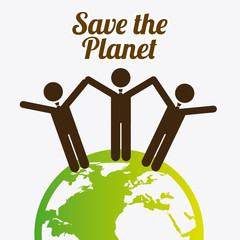 Wall Mural - save the planet