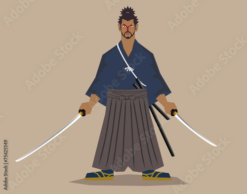 Fotomural Master fencer(Miyamoto,Musashi)
