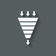 marketing funnel symbol