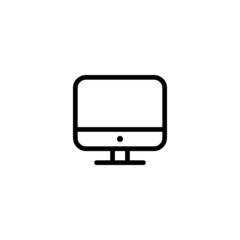 Poster - Monitor Trendy Thin Line Icon