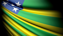 Flag Of Brazil (Goias)