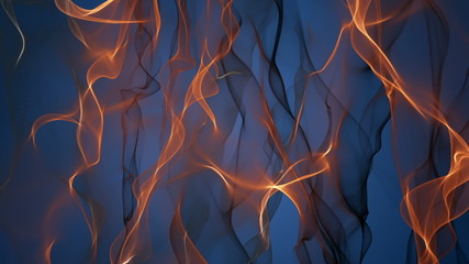Poster - Fantastic animation - wave background object in slow motion – loop HD 1080p
