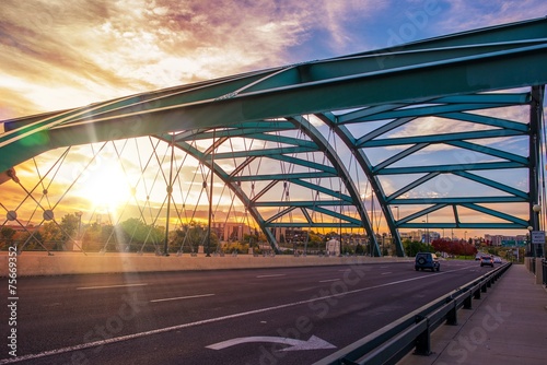 Denver Bridge Traffic