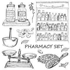 Wall Mural - pharmacy