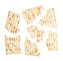 Cracked Machine Made Matza Flatbread