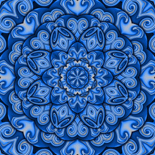 Blue Success Kaleidoscope