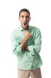 © agongallud - Surprised man posing