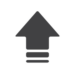 Wall Mural - upload icon