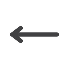 Wall Mural - arrow feft icon