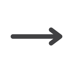 Wall Mural - arrow right icon