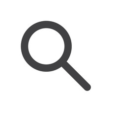 Wall Mural - search icon