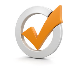 Poster - Check Mark (clipping path included)