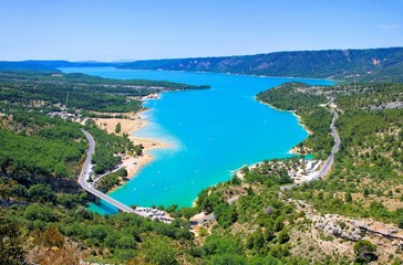 Wall Mural - Lac de Sainte-Croix 05