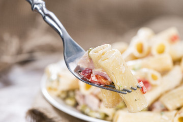 Canvas Print - Pasta Salad with ham