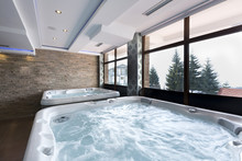 jacuzzi gonflable taille