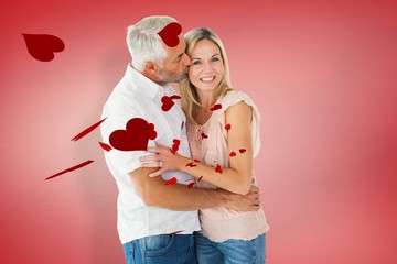 Poster - Composite image of valentines couple