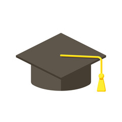 Wall Mural - Graduation cap icon