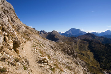 Canvas Print - Dolomiten bei Cortina d´Ampezzo - Alpen