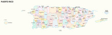 Puerto Rico Administrative Map