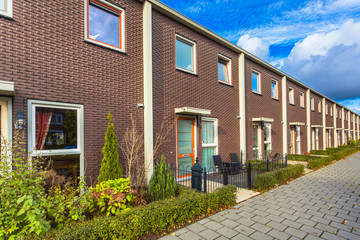 Wall Mural - Modern Terrace Houses