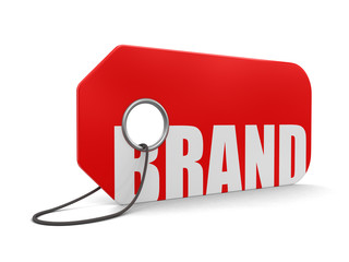Poster - Label with Brand (clipping path included)