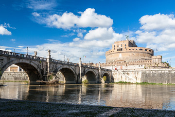 Wall Mural - View of Castel Sant’Angelo